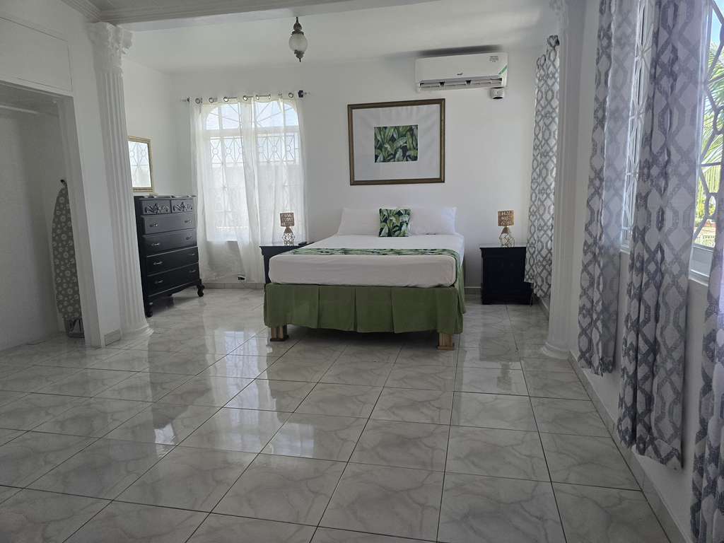 Spa-like bathroom with luxury finishes and walk-in shower